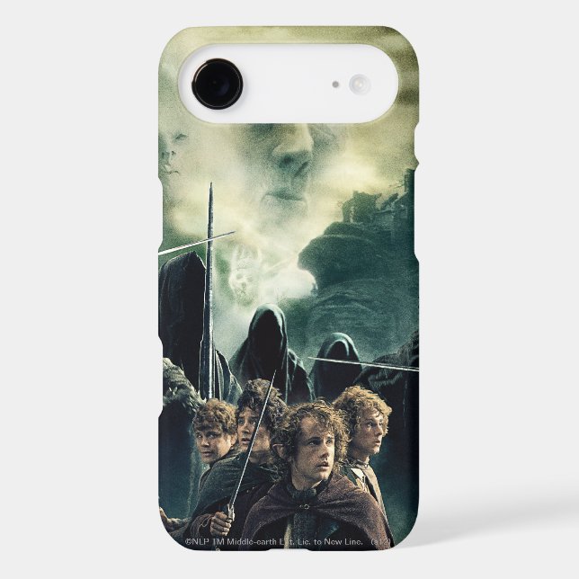 Coques Case-Mate iPhone Des hobbits prêts à la bataille (Verso)