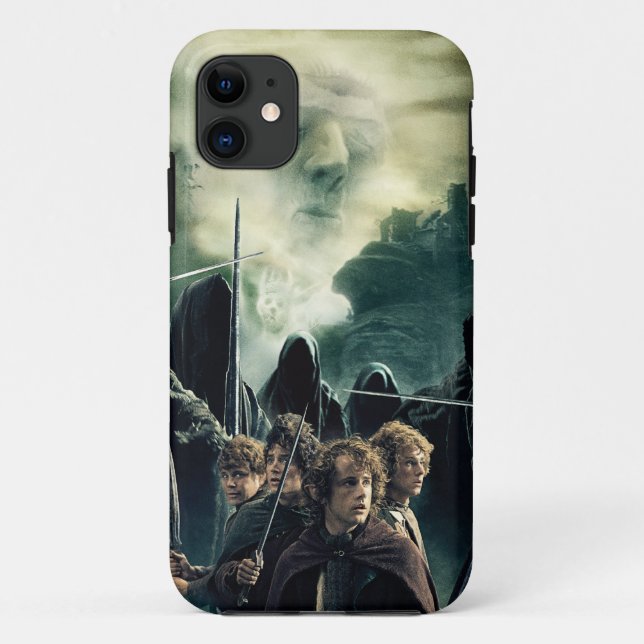 Coques Case-Mate iPhone Des hobbits prêts à la bataille (Dos)