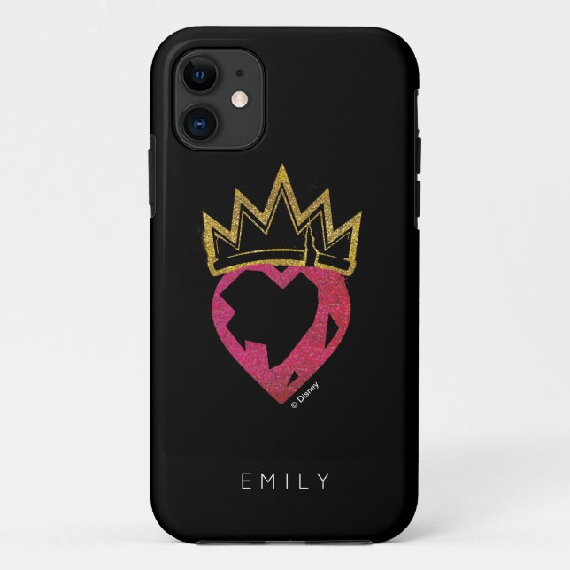 Coques Case-Mate iPhone Descendants| Édition| Logo Coeur et Couronne (Dos)