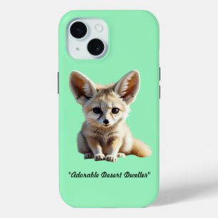 Coque Pour iPhone 15 "Desert Fox Magic"