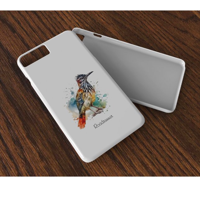 Coques Case-Mate iPhone Desert Spirit, Roadrunner en Aquarelle personnalis (Créateur téléchargé)