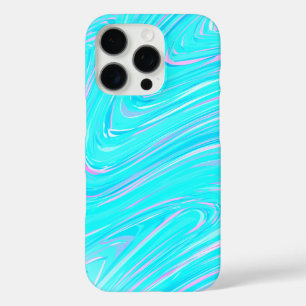 Coques iPhone 16 Pro Design artistique Abstrait en marbre Motif