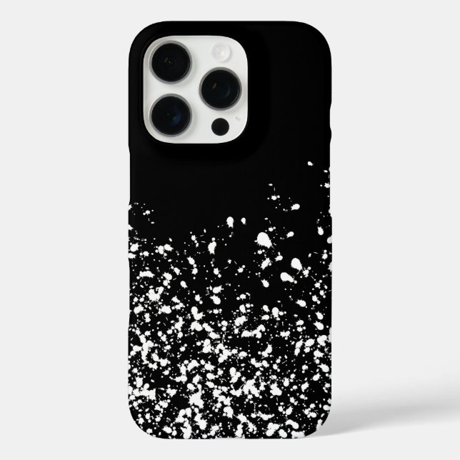Coques Case-Mate iPhone Design artistique en noir et blanc (Verso)
