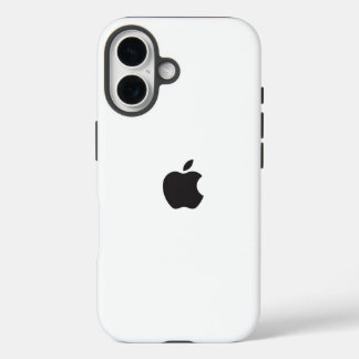 Coque Pour iPhone 16 Design blanc élégant pour les amateurs d'iPhone