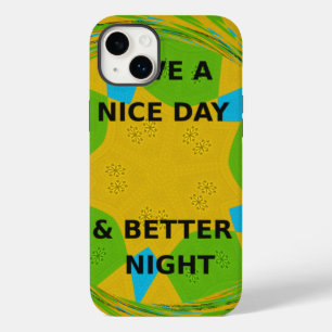 Coques Pour iPhone Design circulaire "Bonne journée et meilleure nuit