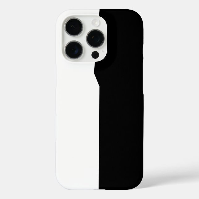 Coques Case-Mate iPhone Design cool en noir et blanc (Verso)
