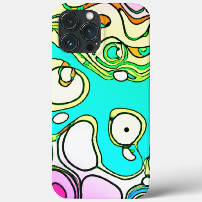 Coques Case-Mate iPhone Design d'art Motif moderne (Verso)