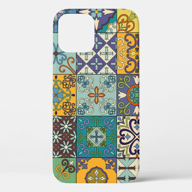 Coques Case-Mate iPhone Design de carreaux Talavera portugais (Verso)