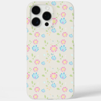 Coques iPhone 16 Pro Max Design de fleurs de printemps mignonnes