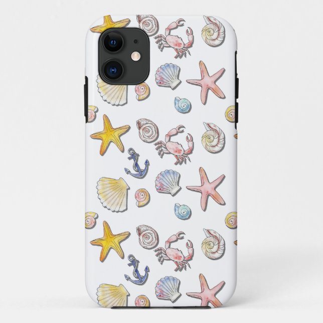 Coques Case-Mate iPhone Design de plage simple et agréable (Dos)