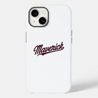 Coque Pour iPhone 14 Design de typographie de Maverick