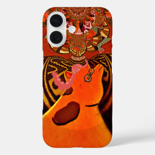 Coque Pour iPhone 16 Design d'image de Just Funny Giraffe