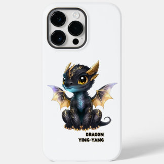 Coque Pour Pour iPhone 14 Pro Max Design Dragon Noir
