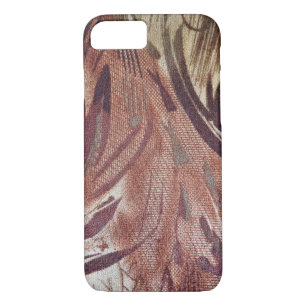 Coques Pour iPhone Design floral Brown Abstrait 2