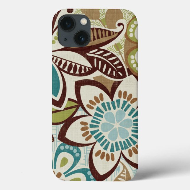 Coques Case-Mate iPhone Design floral moderne (Verso)