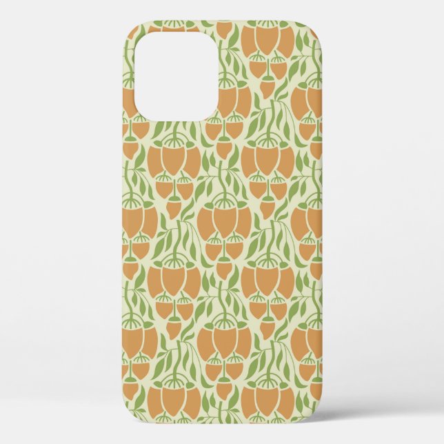 Coques Case-Mate iPhone Design floral sans charme Art Nouveau (Verso)