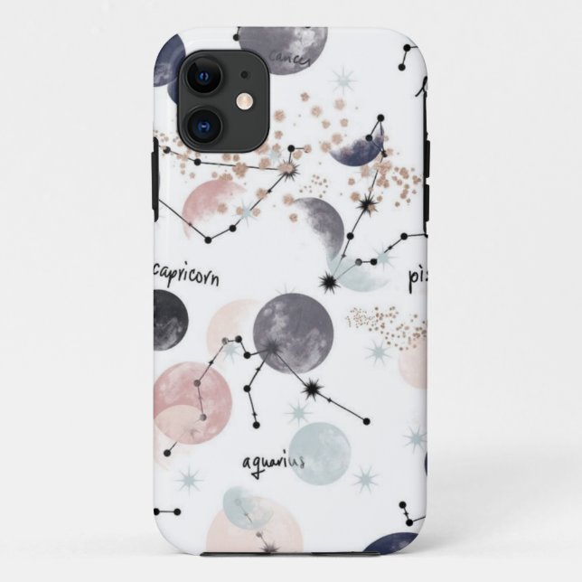 Coques Case-Mate iPhone Design horoscope Zodiac (Dos)