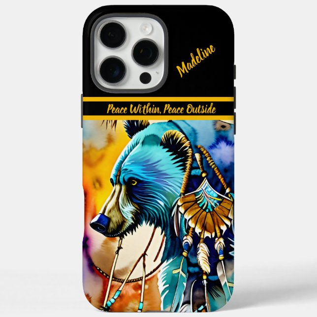 Coques Case-Mate iPhone Design indigène : Ambiance artistique (Verso)