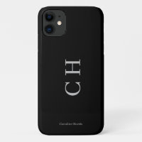 Design minimaliste noir