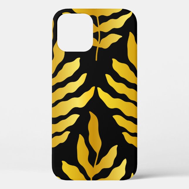 Coques Case-Mate iPhone Design moderne avec feuille. Feuilles tropicaux de (Verso)
