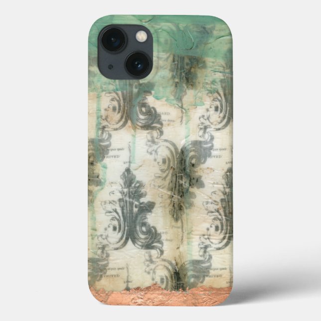 Coques Case-Mate iPhone Design moderne Fleur De Lis (Verso)