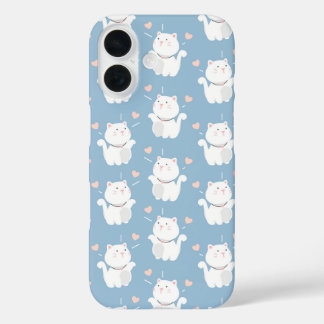 Coque Pour iPhone 16 Design motif chaton mignon