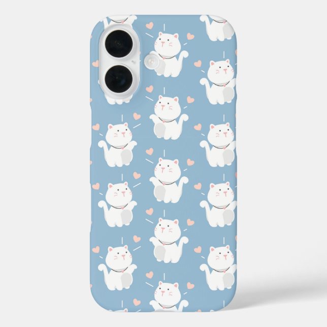 Coques Case-Mate iPhone Design motif chaton mignon (Verso)