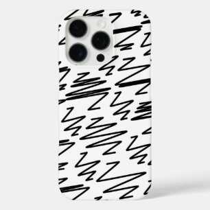 Coques iPhone 16 Pro Design motif en noir et blanc