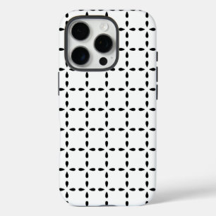 Coques iPhone 16 Pro Design motif en noir et blanc