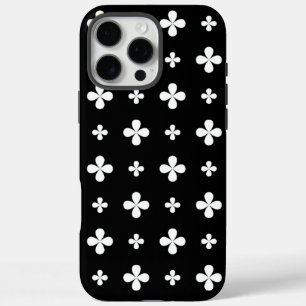 Coques iPhone 16 Pro Max Design motif en noir et blanc