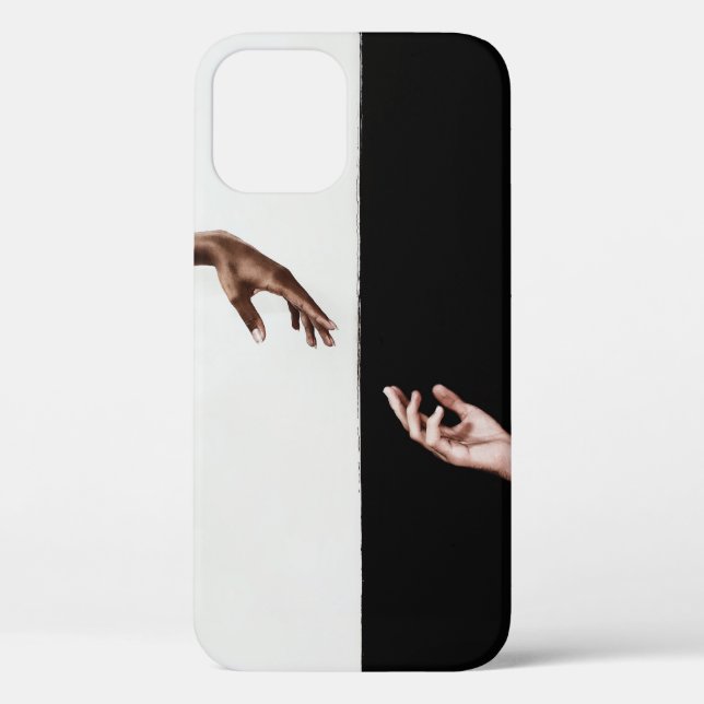 Coques Case-Mate iPhone Design noir et blanc (Verso)