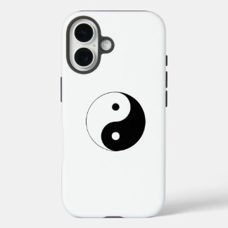 Coque Pour iPhone 16 Design noir et blanc élégant pour tous les modèles