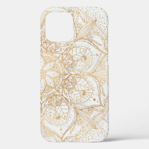 Case-Mate iPhone Case Design tendance or floral Mandala Marble