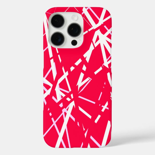 Coques Case-Mate iPhone Design tendance sur Arrière - plan rouge (Verso)