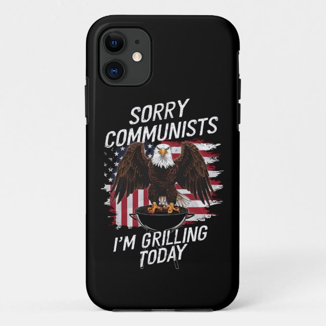 Coques Case-Mate iPhone Désolé les communistes que je grinçais aujourd'hui (Dos)