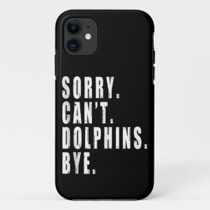 Case-Mate iPhone Case Désolé les dauphins ne peuvent pas dire au revoir 