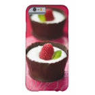 Dessert blanc de mousse de chocolat