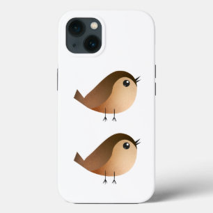 Case-Mate iPhone Case Dessin animé d'oiseau moineau mignon