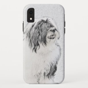 Case-Mate iPhone Case Dessin de collie à oreilles - Joli art original de