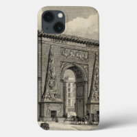 Dessin de monument de Porte Saint-Denis