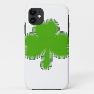 Coque iPhone 11 Dessin de trèfle de la Saint-Patrick