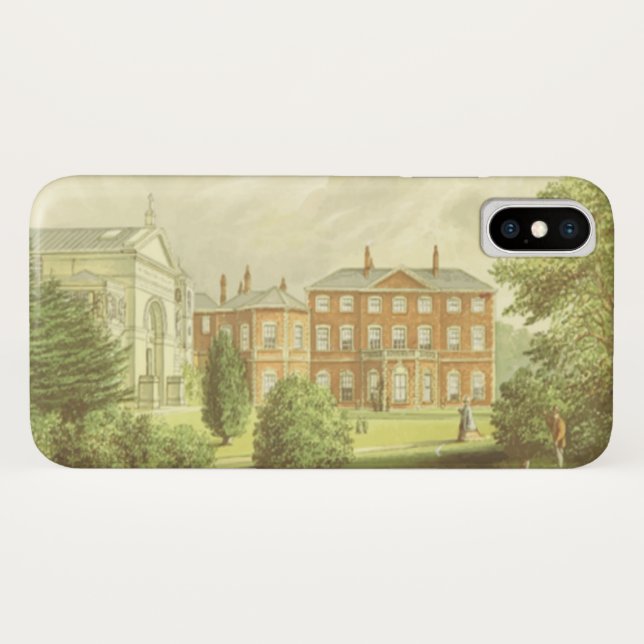 Coques Case-Mate iPhone Dessin d'Everingham Park (Dos (Horizontal))