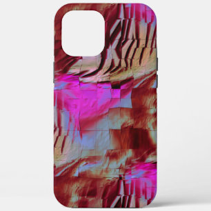 Case-Mate iPhone Case dessin en mosaïque Abstraite de rose rustique et r