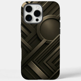 Coques iPhone 16 Pro Max Dessin minimaliste de ligne d'ours