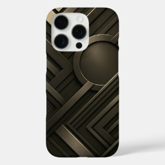Coques iPhone 16 Pro Dessin minimaliste de ligne d'ours