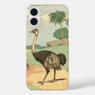 iPhone 16 Plus Case Dessin Ostrich Storybook