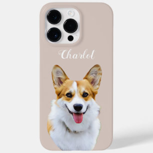 Coque Pour Pour iPhone 14 Pro Max Dessin personnalisé Welsh Corgi Dog