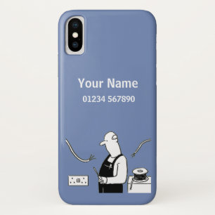 Case-Mate iPhone Case Dessin sur le thème de l'électricien