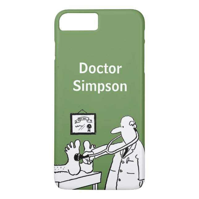 Coques Case-Mate iPhone Dessin sur le thème du docteur (Dos)