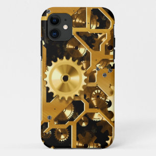 Etui iPhone Case-Mate Destin grunge de bureau de Steampunk d'horloge